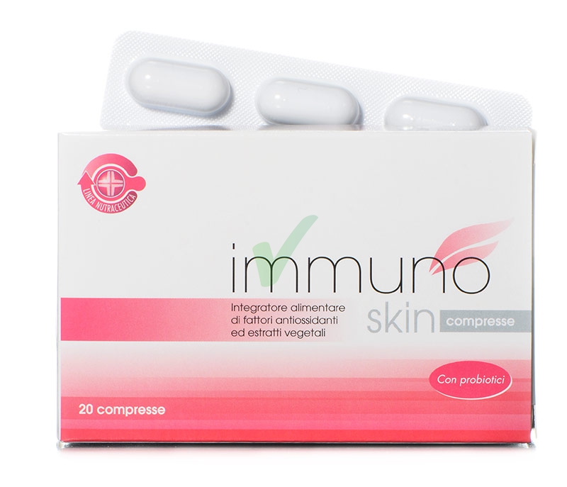 Morgan Pharma Linea Difese Immunitarie Immuno Skin Integratore 20 Compresse