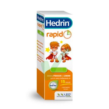 EG Farmaceutici Linea Anti-Infestanti Hedrin Rapido Anti-Pidocchi Spray 60 ml