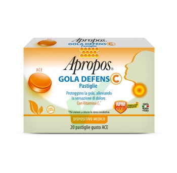 Apropos Linea Dispositivi Medici Gola Defens C 20 Pastiglie Gusto ACE