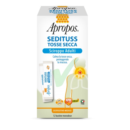 Apropos Linea Dispositivi Medici Sedituss Sciroppo Adulti Tosse Secca 12 Buste
