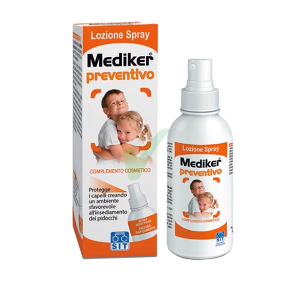 Sit Linea Anti-Pediculosi Mediker Spray Contro Pidocchi e Lendini 100 ml