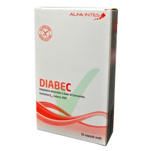 Alfa Intes Linea Antiossidanti Diabec Integratore Alimentare 20 Capsule