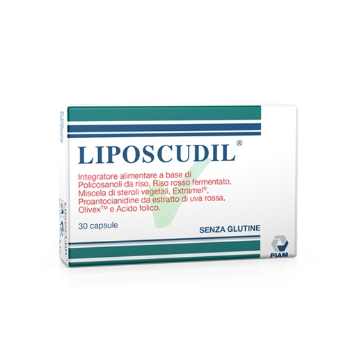 Piam Linea Colesterolo Trigliceridi Liposcudil Integratore 30 Capsule