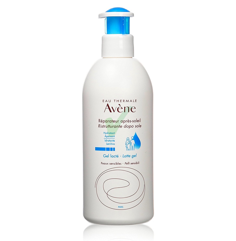 Avene Linea Solare Pelli Sensibili Latte Ristrutturante Doposole Lenitivo 400 ml