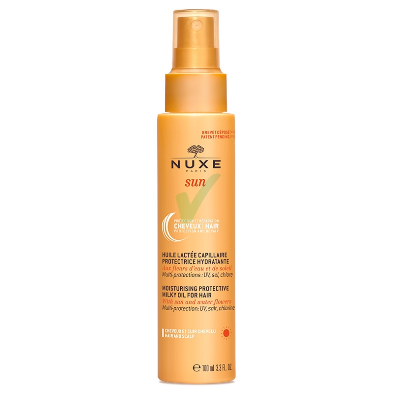 Nuxe Sun Linea Solare Huile Lactee Capillaire Olio Protettivo Capelli 100 ml