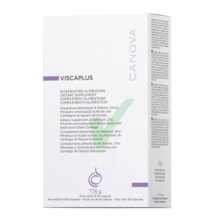Canova Linea Capelli Sani Viscaplus AntiCaduta Integratore Alimentare 60 Capsule