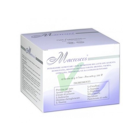 Italfarmacia Linea Controllo Peso Macresces Integratore Brucia Grassi 42 Buste