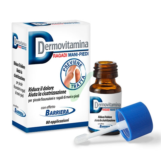 Dermovitamina Linea Pelle Sana Ragadi Gel Fissurazioni Mani e Piedi 7 ml