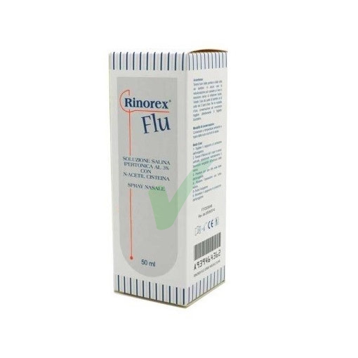 Stewart Italia Linea Dispositivi Medici Rinorex Flu Soluzione Nasale Spray 50 ml