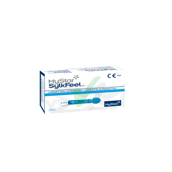 Sanofi Aventis Linea Controllo Glicemia Mystar Sylfeel 25 Lancette Pungidito