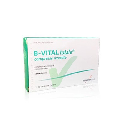 PharmaLine Linea Vitamine B Vital Totale Integratore Alimentare 30 Compresse