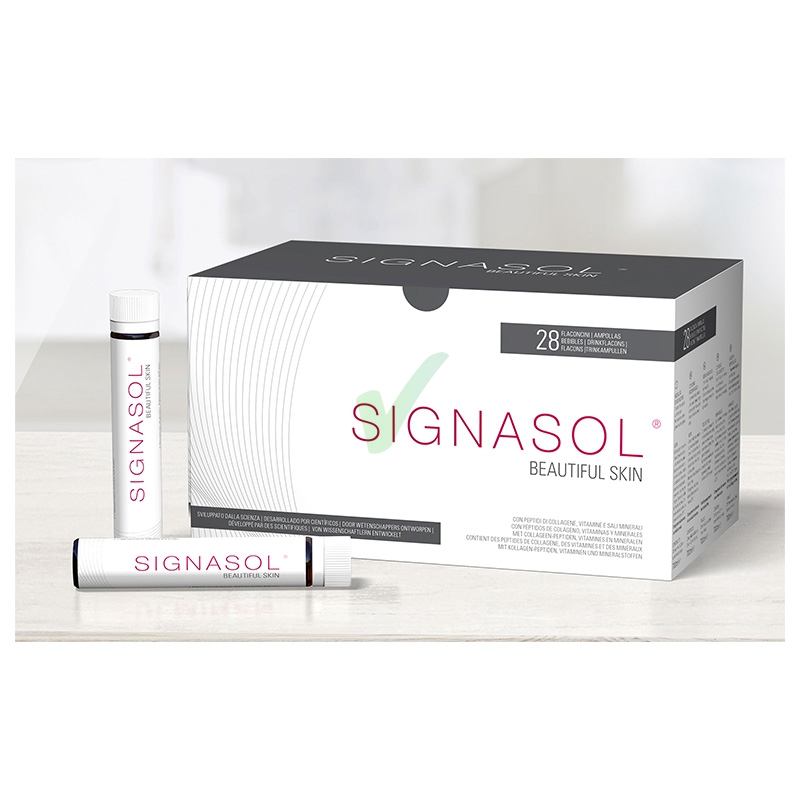 Remitan Linea Bellezza della Pelle Signasol Integratore Alimentare 28 Fiale