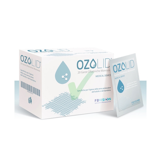 FB Vision Linea Dispositivi Medici Ozolid 20 Salviette Oculari Detergent Monouso