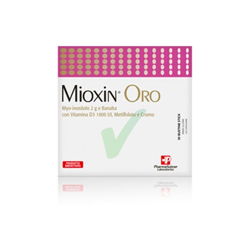 PharmaSuisse Linea Benessere Donna Mioxin Oro Integratore Alimentare 30 Buste