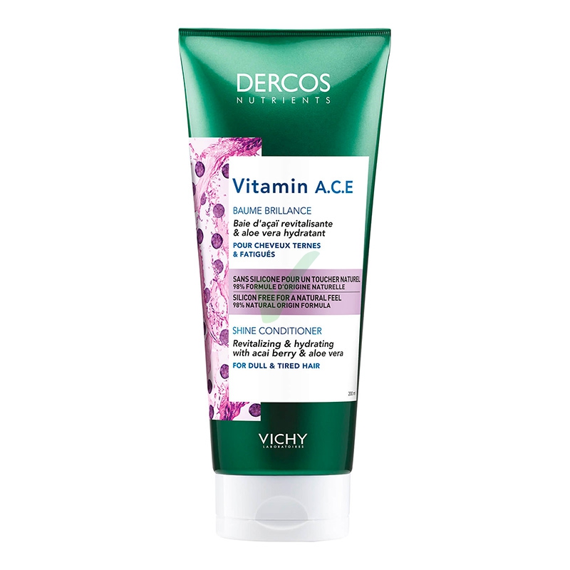Dercos Linea Detox Nutrients Balsamo Illuminante Vitamine A C E 200 ml
