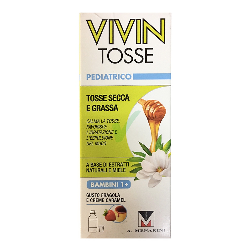 Menarini Linea Dispositivi Medici Vivin Tosse Pediatrico Sciroppo 150 ml