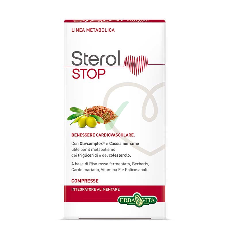 Erba Vita Linea Colesterolo Sterol Stop Integratore Alimentare 30 Compresse