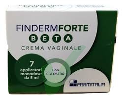 Farmitalia Linea Dispositivi Medici Finderm Forte Beta Crema Vaginale 7 x 5 g
