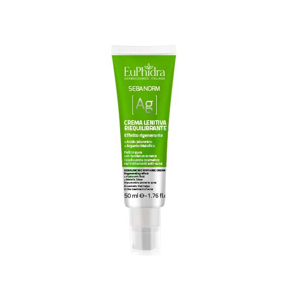 EuPhidra Linea Sebanorm AG Crema Lenitiva Riequilibrante Rigenerante 50 ml