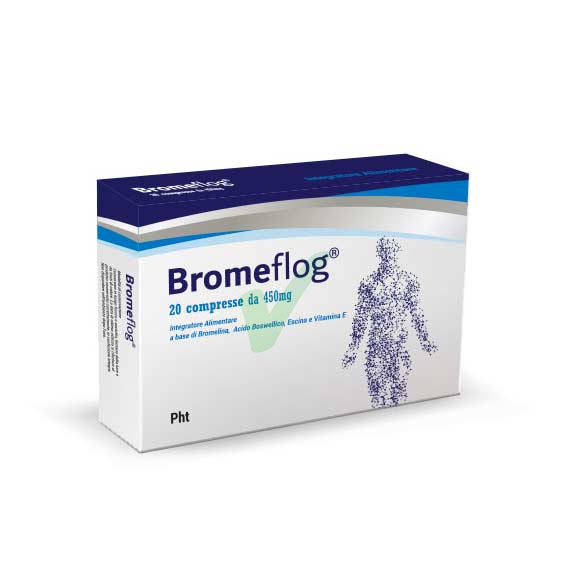 Cross Food Linea Benessere Muscolare Bromeflog Integratore 20 Compresse