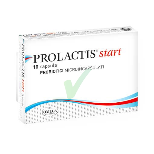 Omega Pharma Linea Intestino Sano Prolactis Start Integratore Fermenti 10 Capsul