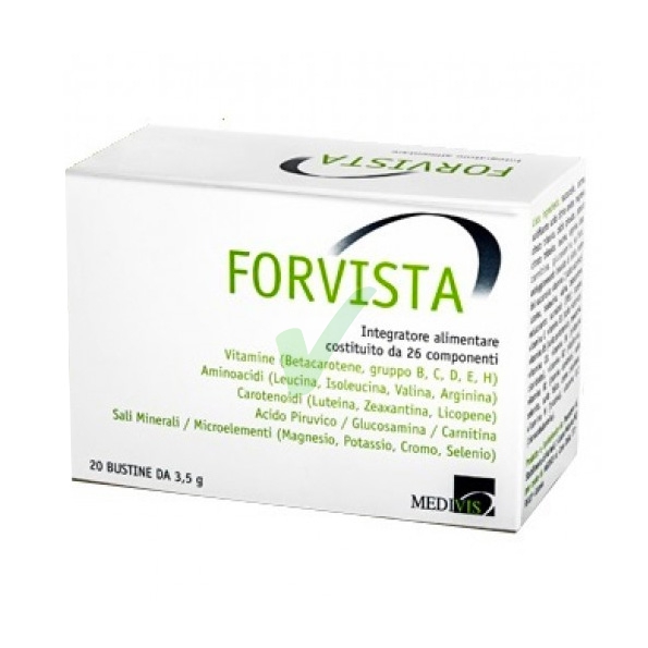 Medivis Linea Salute degli Occhi Forvista Integratore Alimentare 30 Buste