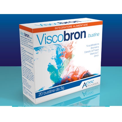 Aesse Pharma Linea Difese Immunitarie Viscobron Integratore Alimentare 20 Buste