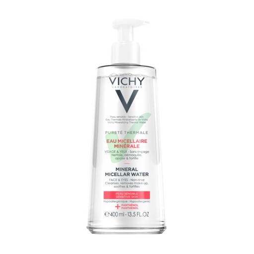 Vichy Linea Purete Thermale Viso Acqua Micellare Minerale Pelle Secca 400 ml