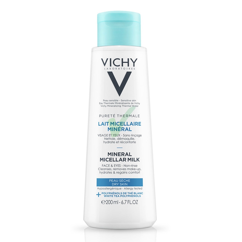 Vichy Linea Purete Thermale Viso Latte Minerale Struccante Lenitivo 200 ml