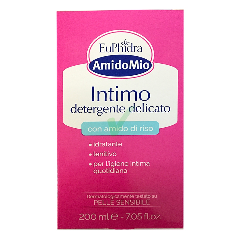 EuPhidra Linea AmidoMio Detergente Intimo Delicato Pelli Sensibili 200 ml
