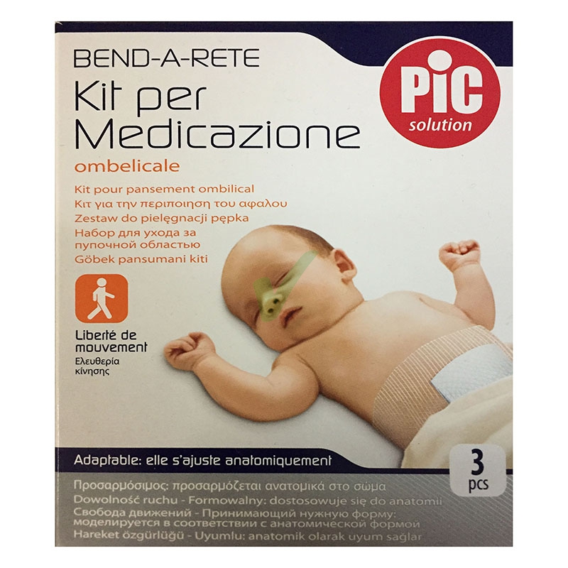 Pic Artsana Linea Dispositivi Medici Rete per Garze Ombelicali 3 pezzi