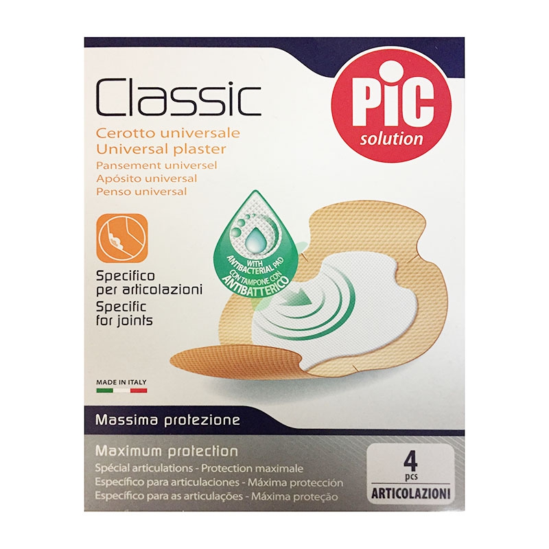 Pic Artsana Linea Dispositivi Medici Classici Cerotti per Articolazioni 4 pezzi