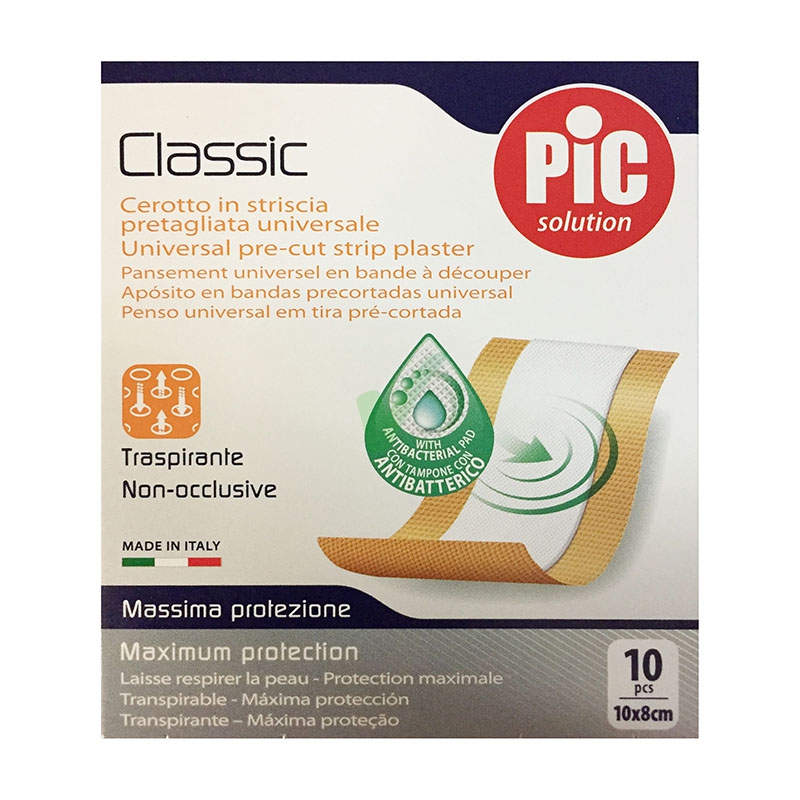 Pic Artsana Linea Dispositivi Medici Classici Cerotti Striscia Pretagliata 10 pz