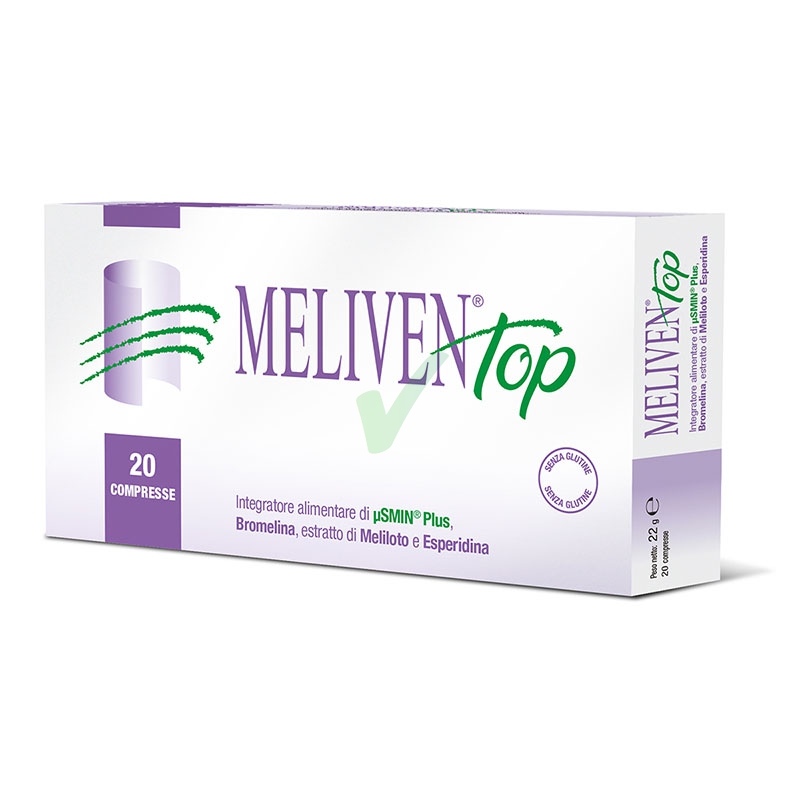 Natural Bradel Linea Circolazione Meliven Top Integratore 20 Compresse