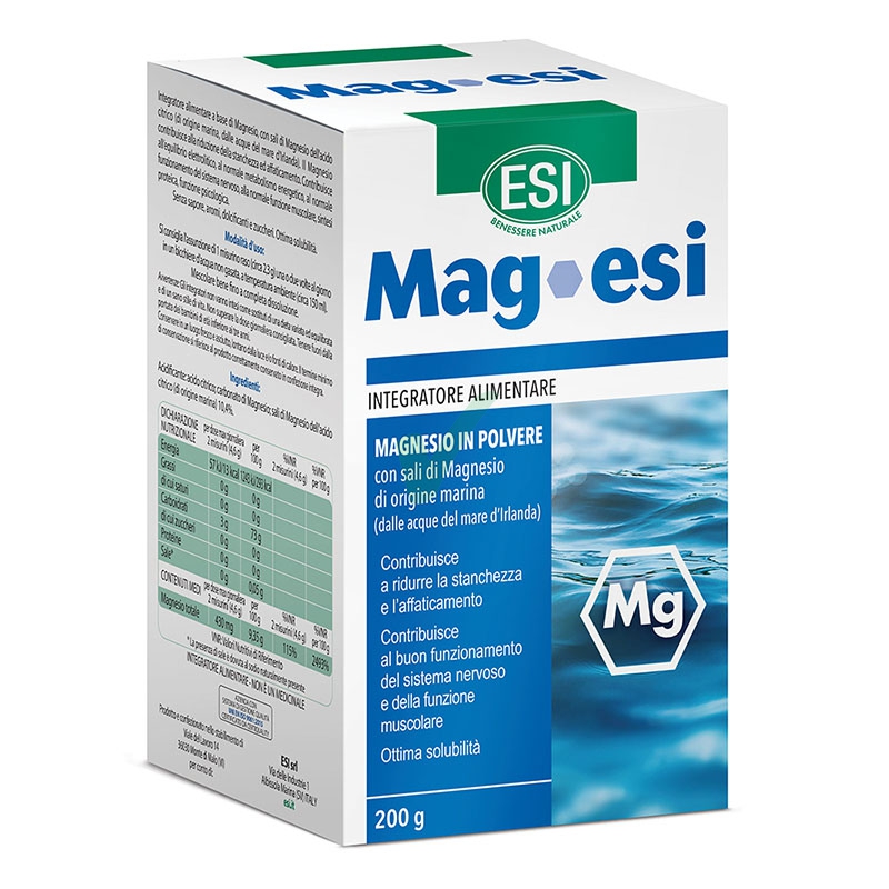 Esi Linea Benessere ed Energia Mag Polvere Integratore Alimentare 200 g