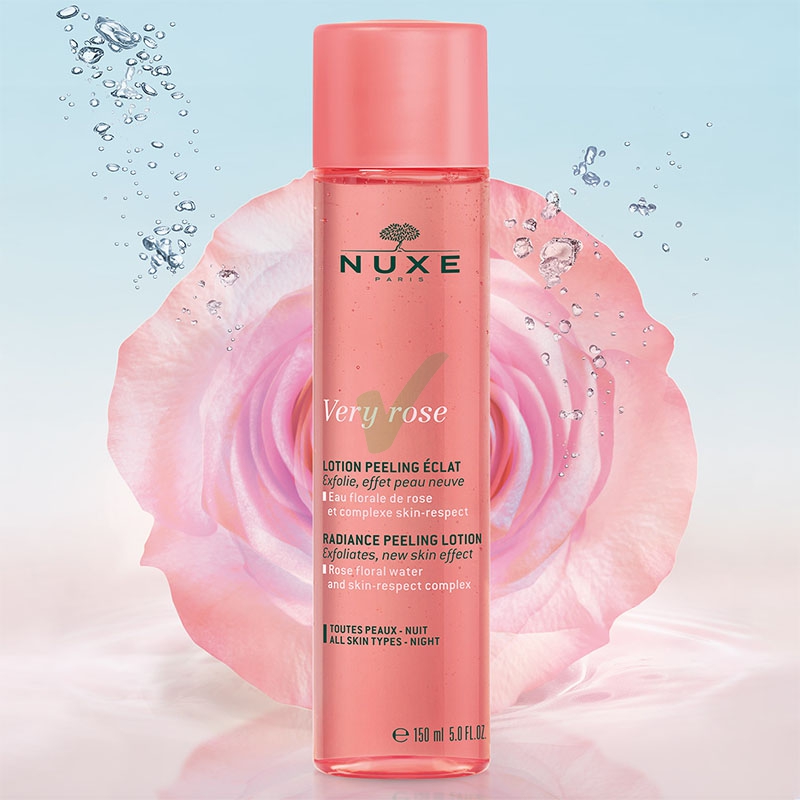 Nuxe Linea Very Rose Lozione Peeling Luminosit Micro-Esfoliante Levigante 150ml