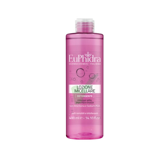 EuPhidra Linea Detersione Viso Lozione Micellare Detergente Tonificante 400 ml