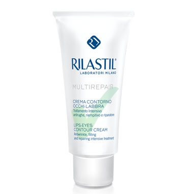 Rilastil Linea Multirepair Pelli Molto Secche Crema Contorno Occhi Labbra 15 ml