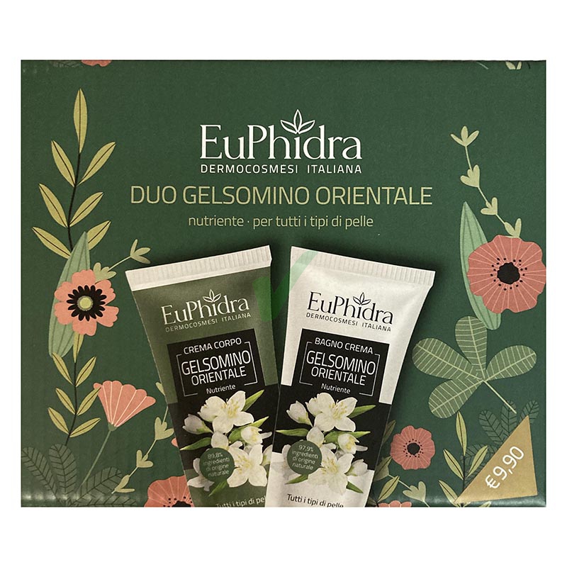EuPhidra Linea Floreali Cofanetto Corpo Nutriente Gelsomino Orientale