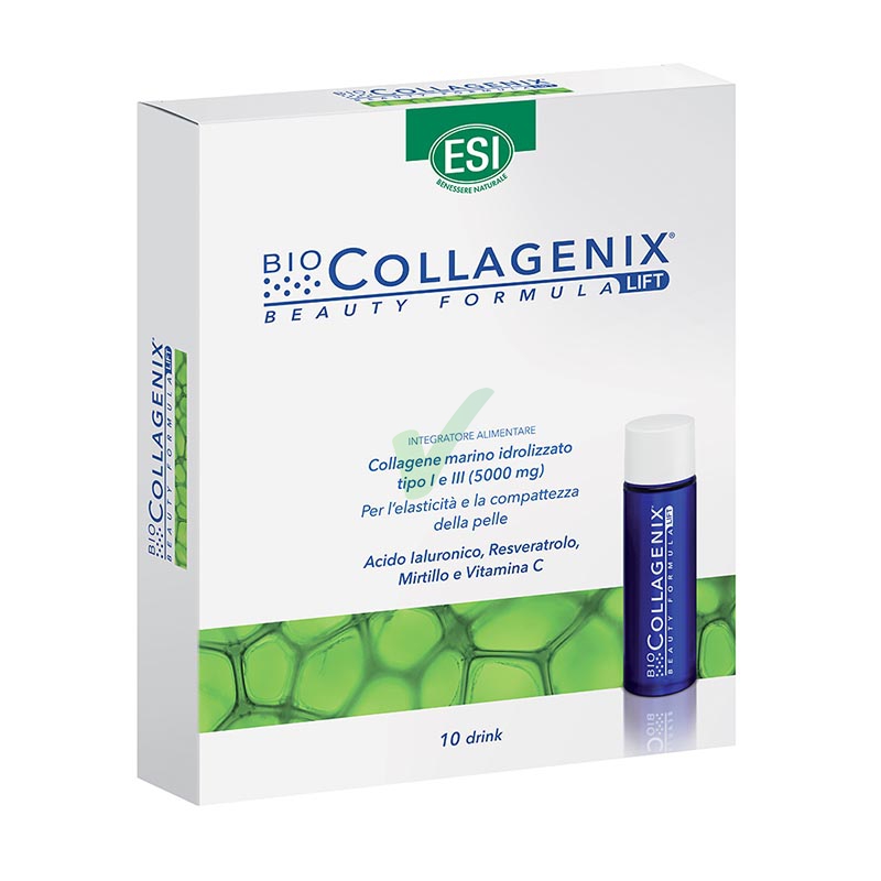Esi Linea Pelle Sana Antiage Biocollagenix Integratore Alimentare 10 Drink