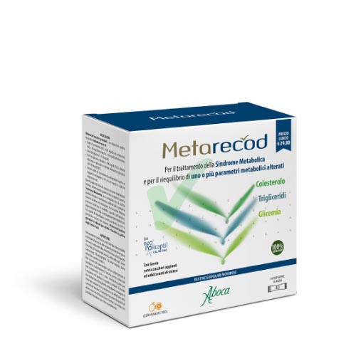 Aboca Linea Dispositivi Medici Metarecod Integratore Alimentare 40 Bustine