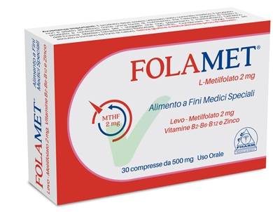 Folamet 30 Compresse 500mg