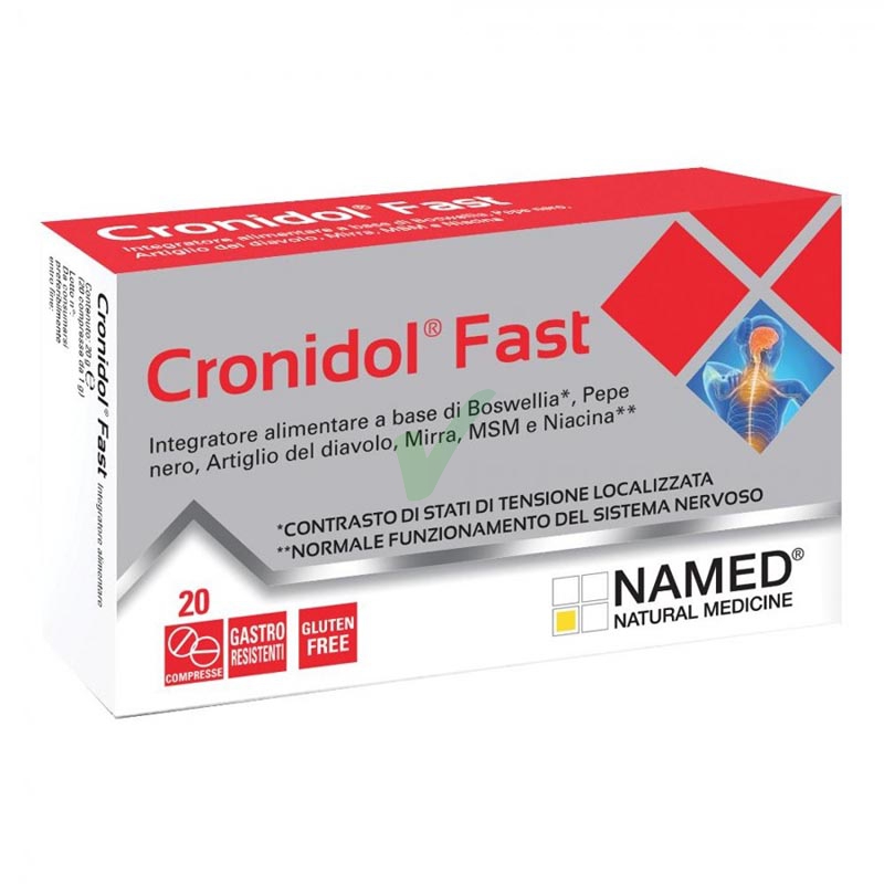 Named Linea Articolazioni Sane CroniDol Act Integratore Alimentare 20 Compresse