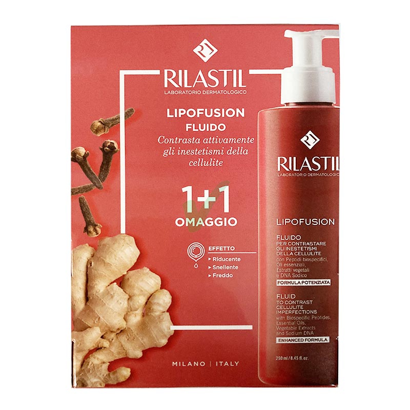 Rilastil Linea Inestetismi Cellulite Lipofusion Fluido Anti-cellulite 250+250 ml