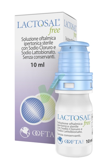 Sooft Italia Linea Salute degli Occhi LACTOSAL Free Collirio 10 ml