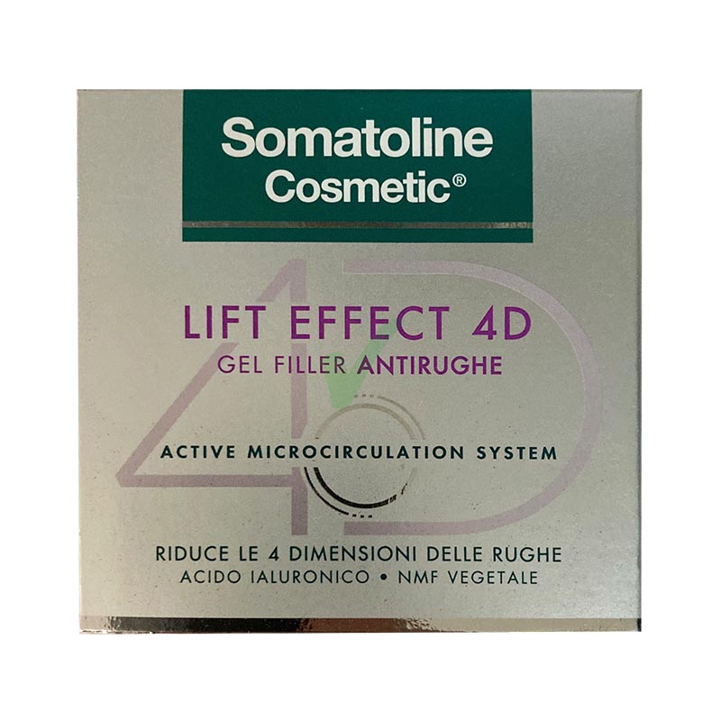 Somatoline Cosmetic Linea Lift Effect 4D Gel Filler Antirughe Antiet Viso 50 ml