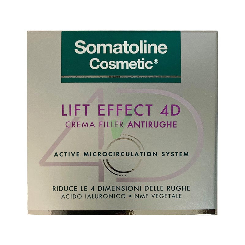 Somatoline Cosmetic Linea Lift Effect 4D Crema Antirughe Filler Viso 50 ml