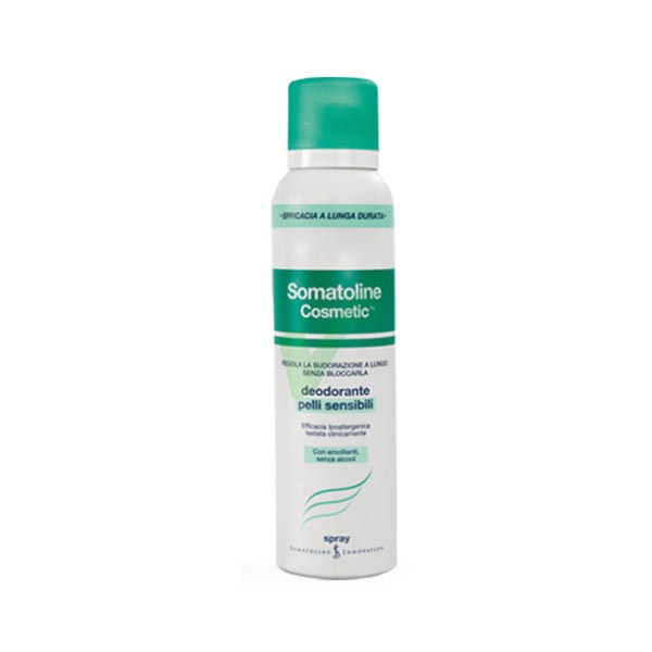 Somatoline Cosmetic Linea Deodorante Pelli Sensibili 48h Spray Delicato 150 ml