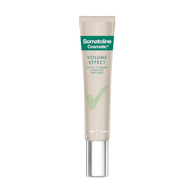 Somatoline Cosmetic Linea Volume Effect Contorno Occhi Labbra Levigante 15 ml