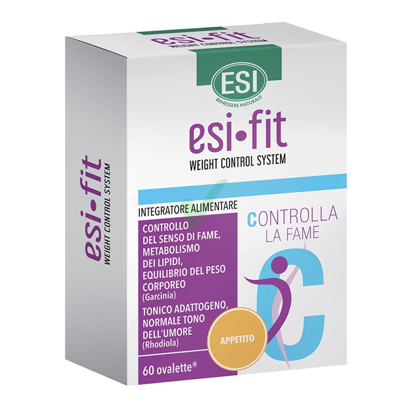 Esi Linea Controllo del Peso Fit Controlla Appetito Integratore 60 Ovalette